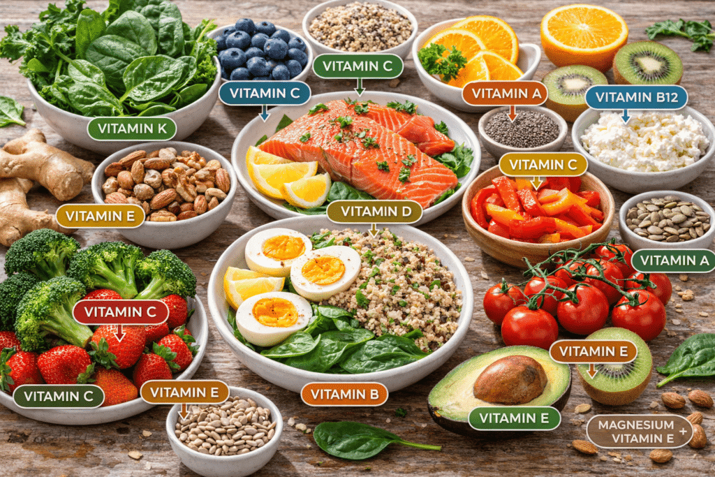 Vitamins and minerals for weight loss