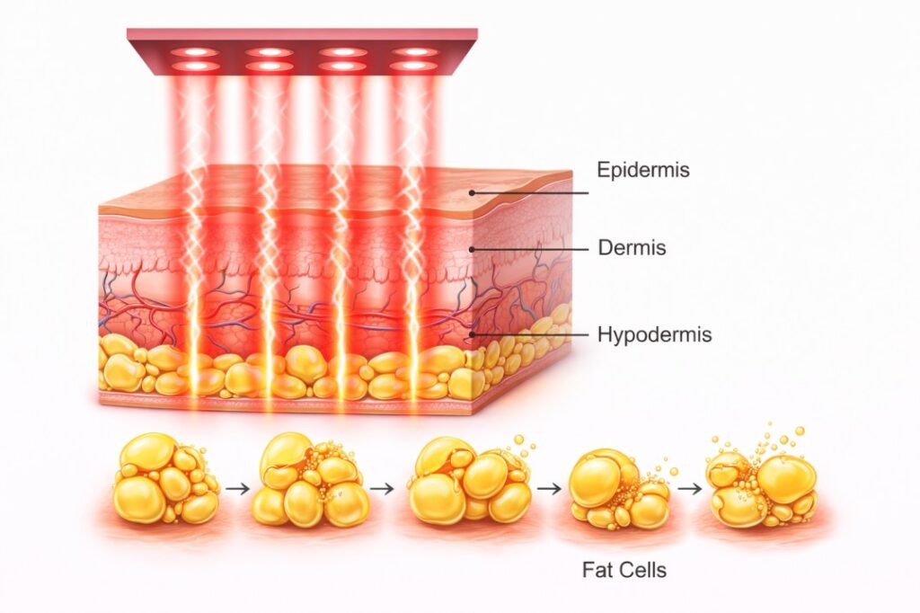 does red light therapy work for weight loss
