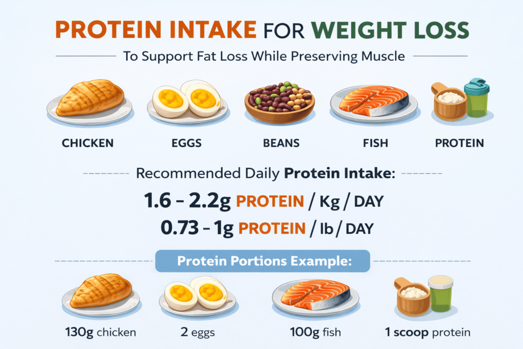 high-protein meal plan for weight loss